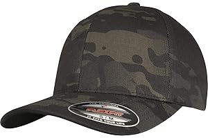 Flexfit Unisex Multicam Cap, Damen und Herren Kappe, erhältlich in 5 Farben, Größen S/M - L/XL
