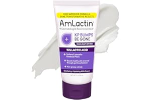 AmLactin KP Bumps Be Gone Hydrating Cream, krem nawilżający do szorstkiej i suchej skóry, tubka 3 oz