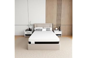 Matratzen Madrass 120 x 200 cm, 2 i 1, kallskum H3, 20 cm, 7 zoner, högkvalitativt viskoelastiskt skum