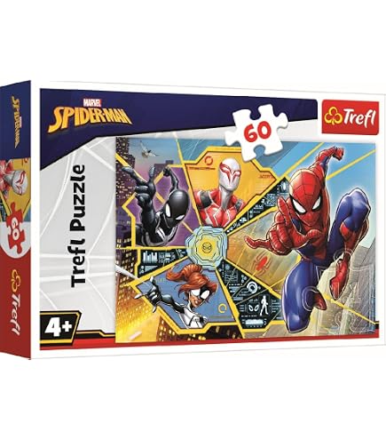 Trefl Puzzle 30 Pezzi Spidey E Amici - Marvel Spidey And His Amazing Friends - Per Bambini Da 3 Anni