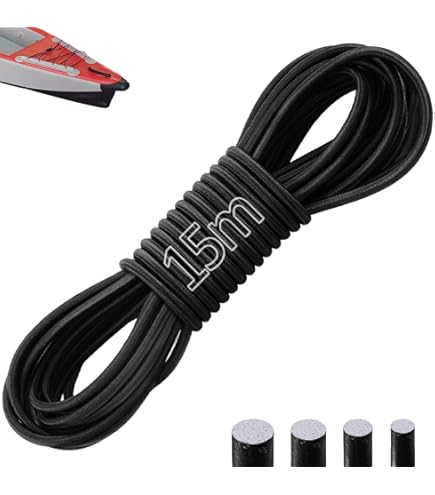 PRETEX Spanngummi mit Haken - Set mit 25 Stück x 18cm Expander mit Öse - Hochbel