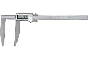 CNC QUALITÄT Pied à coulisse numérique 500 mm - Acier inoxydable - 217.064