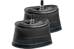 PaoWin 2Pcs chambres à air de moto 3,25/3,50-16 (90/100-16) Valve TR4 Tuyaux intérieurs de moto en caoutchouc butyle haute performance, Compatible 3,25-16 3,50-16 Dirt/Mini Pit Bike Motocross Pneus