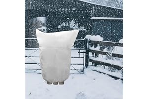COITEK Pack of 4 Frost Plant Cover, 90 cm x 150 cm Plant Fleece Frost Protection, Winter Warming Plant Covers Protect Fruit Tree Potted Plants