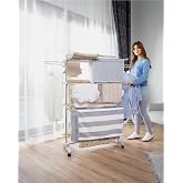 Ceraware Silver L&uuml;ks &Ccedil;amaşır Kurutmalık 3 Katlı