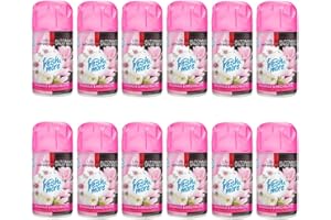 Fresh & More Lufterfrischer Nachfüller (12er Pack) 250ml, Magnolie&Kirschblüte