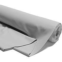 Tessuto Di Cotone Al Metro - 2m X 160cm, Bianco, Per Cucito, Abbigliamento E Decorazione - Foto 11