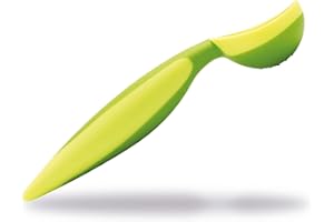 Mastrad Eisportionierer - Eislöffel für Eiscreme - Portionierer für Eiskugeln mit flexibler Unterseite für schnelles Herauslösen - rutschfester Griff für einfache Handhabung