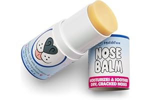 Squishface Nose Balm - Soothe & Protect Dry, Cracked Dog Snouts - Plant-Based, Lick-Safe Formulation to Aid in Relief of Hyperkeratosis - Great for All Breeds! (1.75 oz)