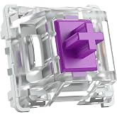 Glorious PC Gaming Race Kailh Pro Purple Switches (120 pieces), tactical and silent switches for gaming keyboard, high compatibility