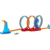 Hot WHeeLS Ultra Hots &Ccedil;ılgın &Ccedil;ember Yarışı Seti, 4 yaş ve &uuml;zeri