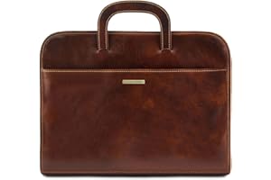 Tuscany Leather - Sorrento - Cartella portadocumenti in pelle Marrone - TL141022/1