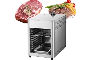 Kommersiell gasugn för stekgrill med flerskiktsgaller, justerbar temperatur, för nötkött, grönsaker, pizzabröd, Npj002g