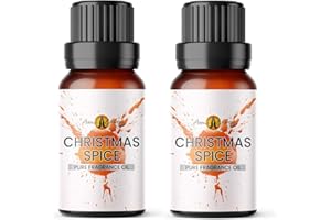 Aroma Energy | Christmas Spice Fragrance Oil 20ml (2 x 10ml) - Highly Scented Oil for Making Candle, Soap, Wax Melt, Diffuser etc