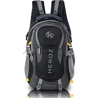 HEROZ Hammer Nylon 45 L Slim Durable Grey and Black Travel Laptop Bag for Men, Women, Boys and Girls