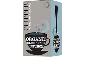 CLIPPER NATURAL, FAIR & DELICIOUS Clipper Organic Sleep Easy Infusion Teabags, 6 x 20 Teabags