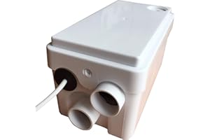 BRAND Macerator Pump Sanitary ® P250 Waste Water Pump for Shower, Sink, Bath Tub etc 250 Watt 2 in 1