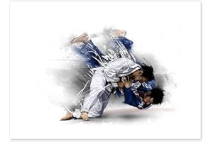 POSTERLOUNGE Judo Poster de Tompico 90 x 70 cm Tableaux Décoration murale