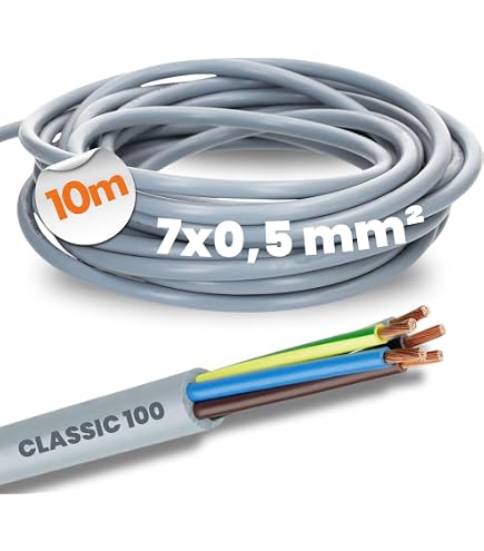 Lapp Kabel ÖLFLEX CLASSIC 110 – Steuerleitung 7x0,75 Mm², 100 Meter, Grau