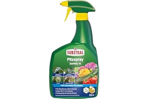 Substral Pilzfrei Saprol N 800 ml - anwendungsfertiges Fungizid gegen Pilzkrankheiten, wie Mehltau & Schorf, grün