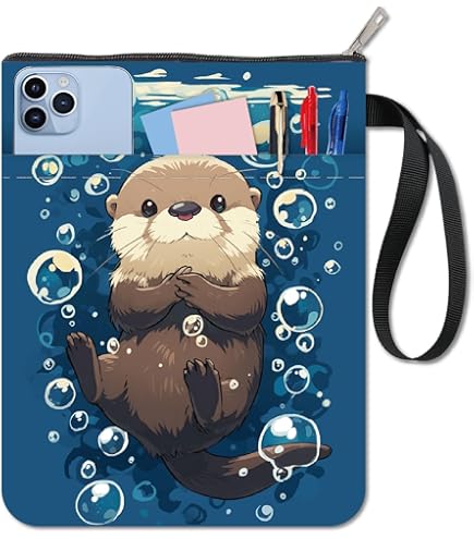 Protège-livre En Polyester Avec Fermeture éclair Et Poche