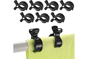 YITYDAMAI 9 Pezzi Clips per Passeggino, Mollette per Passeggino Universali, Fermagli Clip per Morsetto Passeggino, Clip per Coprisedili per Auto, Ganci per Passeggino Clips, Morsetto per Coperta