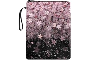 Poceacles Housse de livre portable en polyester, convient à la plupart des manuels scolaires à couverture rigide, livre de poche, fermeture éclair, couverture de livre, rose bonbon, Taille unique