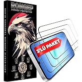 Rongep [3'l&uuml; Paket] Samsung Galaxy A17 i&ccedil;in Ekran Koruyucu 9H Sertlikte Anti-Static Temperli Cam Netlik ve Dokunmatiği Etkile