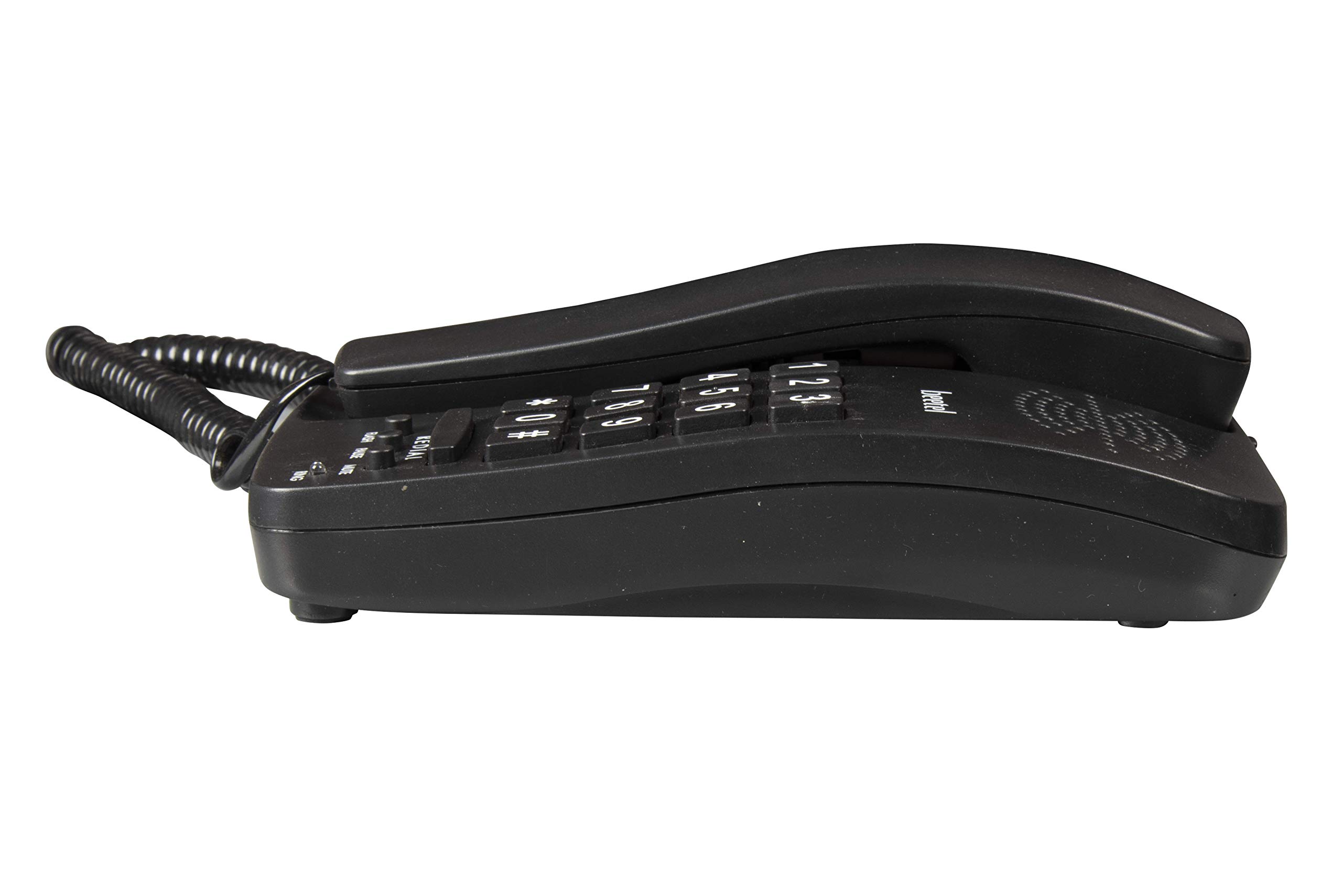 Beetel B15 Corded Landline Phone,Ringer Volume Control,LED Ring Indication,Wall/Desk Mountable,Bold Buttons Design,Clear Call Quality,Mute/Pause/Flash/Redial Function (Made in India)(Black)(B15) - Image 6
