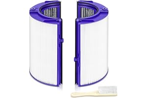 ISINLIVE True HEPA Filter Replacement for Dyson TP06 HP06 PH01 PH02 HP07 TP07 HP09 TP09 360° Combi Glass Air Purifier (Humidify Cool, Pure Cool,True HEPA & Carbon Filter, Part # 970341-01