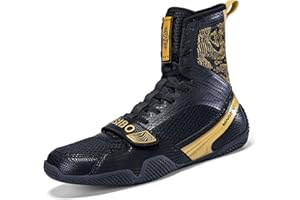 BLBK BoxenSchuhe Herren Deep Squat Schuhe Wrestling Schuhe Combat Boxers Trainer Transpirable Boxers Botas Reductores para Hombre