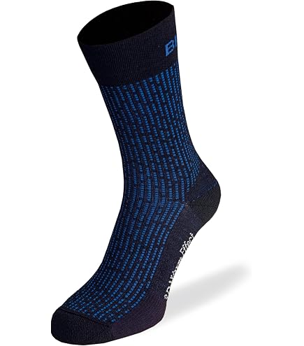 GIRO Calzini Invernali In Lana Merino Uomo | Midnight Blue/Glacier, Taglia XL, Altezza 15 Cm, Made In Italy - 3