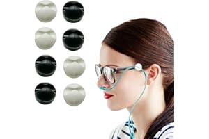 HEYSHAPEING Oxygen Tube Holder for Glasses，Oxygen Nasal Cannula Clips for Ear Protection，Oxygen Tube Clips for Glasses，Oxygen Tube Holde