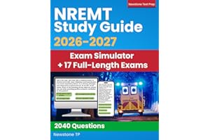 NREMT Study Guide: Complete Review + 2040 Questions and Detailed Answer Explanations for the EMT Exam (Exam Simulator + E-Learning Access)