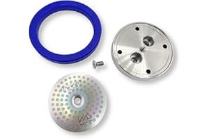 VERYBARISTA Kit personalizzato in acciaio inox per Gaggia. supporto doccia, cestino di precisione IMS, guarnizione Cafelat, viti
