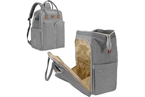 Gloppie Diaper Bag Backpack Mom Dad, 30L Large Capacity Changing Bag Back Pack with Baby Changing Mat Stroller Straps, Waterproof Travel Maternity Bags Baby Nappy with Cooler Bag Unisex