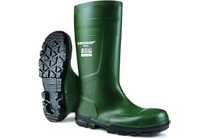 DUNLOP Protective Footwear Work-It S5 Arbeitsstiefel – Sicherheitsstiefel für Bau & Industrie – Wasserdicht, Rutschfest, Stahlkappe, S5 Sicherheitsstandard – Größe 35–50