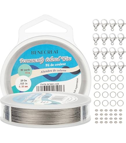 Creative-Beads Filo In Acciaio Inox, 0,5 Mm, Rotolo Da 100 M - Foto 7