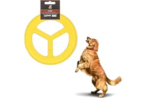 FunkyPaw ELBOY & POOCH® PP Non-Toxic Dog Flying Disc | Frisbee Interactive Tossing Toy | 8'' 20cm | Recycled Material Chew Puppy Outlasts Most | Pet Training Outdoor Fetch Exercise