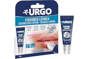‎URGO Urgo Filmogel® Rissige Lippen - deckt die rissige Stellen ab und repariert - lindert sorfort - schützt 5 Std. - ab 6 Jahren - 7 ml