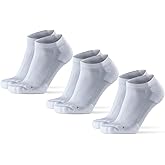 DANISH ENDURANCE Short Running Socks, Anti-Blister, 3 Pack
