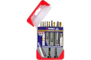 TIVOLY 10 pièces - Extracteurs de goujons cassés - TIVOLY - 11901170052