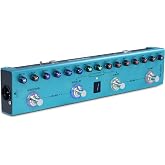 M-VAVE TANK G V2 Digital Multi-Effect Guitar Pedal with Reverb, Delay, MOD and Amplifier, Built-in Rechargeable Lithium Batte
