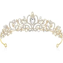Alaxciax Prinzessin Krone & Zauberstab Set – Silber, Strass, Für Mädchen & Frauen, Geburtstag, Hochzeit, Cosplay