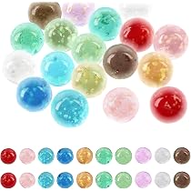 Lot De 50 Billes Lumineuses Phosphorescentes – 10 Couleurs – 16 Mm – Jeu, Déco, Aquarium – Garçons Et Filles