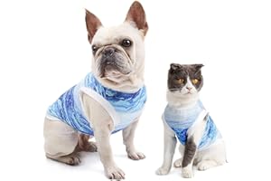 WNING Manteau pour Chien pour Chiens,Sweat Gilet Respirant Chien Veste,Veste pour Le Soulagement de l'anxiété, Manteau Gilet pour Chiens et Chats