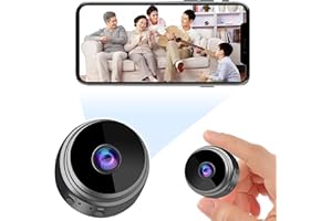 RANBENKY Mini Hidden Camera Wireless Small Camera Full HD 1080P Night Vision Motion Detection Security Nanny Surveillance Cam Covert Cameras with App for Home Indoor Outdoor A34