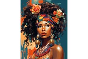 DIAMOND PAINTING FAN HOUSE Fan House Pintura por Números Adultos y Niños,Principiantes con Pinceles y Pinturas Acrílicas de Lienzo Decoración para el Hogar,sin Marco 40 x 50 cm