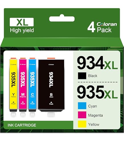 LCL Cartucce d'inchiostro Compatibile 935XL C2P24AE C2P25AE C2P26AE (6Pack 2C2M2Y) Sostituzione per HP Officejet Pro 6830 6230 6815 6835 6812 6820 6220 6836 OfficeJet 6220 6800 6822 6825