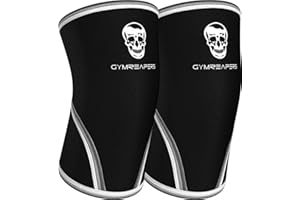 Gymreapers Elbow Sleeves (1 Pair) W/Wrist Wraps - Elbow Brace For Support & Compression for Powerlifting, Weightlifting, Bench & Tendonitis - 5mm Neoprene, For Men & Women - (Small)